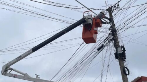 Secretaria de Gestão Integrada e Mobilidade Urbana inicia instalação de LED no bairro Santa Helena
