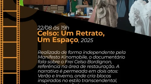 Semana do Patrimônio: documentário “Celso: Um Retrato, Um Espaço” será exibido nesta sexta-feira, 22 de agosto
