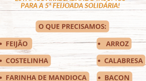 Aapecan Bento Gonçalves lança campanha “Adote um Ingrediente” para a 5ª Feijoada Solidária