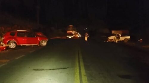 HOMEM MORRE EM ACIDENTE NA BR-116, EM VACARIA