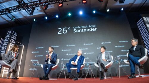 Leite destaca ajuste fiscal e reconstrução do RS em conferência do Santander