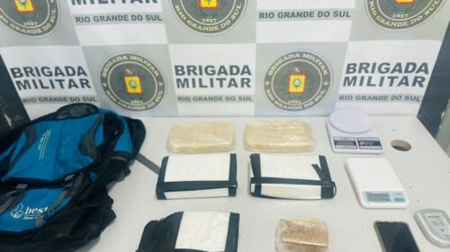 HOMEM É PRESO COM MAIS DE 5 KG DE CRACK E COCAÍNA, EM CAXIAS DO SUL