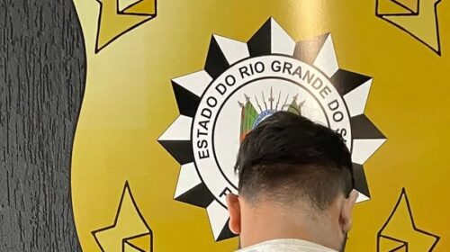 POLÍCIA CIVIL PRENDE NO BAIRRO SANTA RITA, EM BENTO, HOMEM QUE DESCUMPRIA MEDIDAS PROTETIVAS DE URGÊNCIA