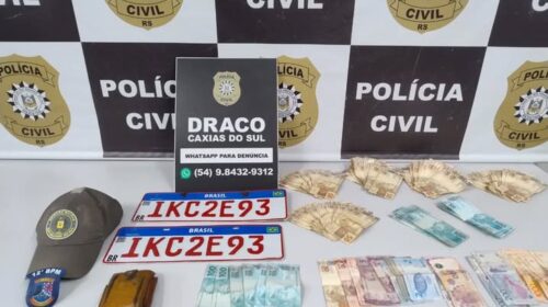 CAMINHÃO FURTADO É RECUPERADO PELA POLÍCIA, EM CAXIAS DO SUL