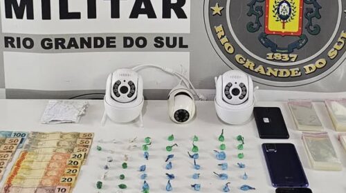 BRIGADA MILITAR PRENDE DUPLA POR TRÁFICO DE DROGAS E RECEPTAÇÃO, EM GUAPORÉ