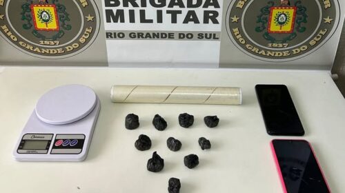 BRIGADA MILITAR PRENDE CASAL DE PARAGUAIOS, EM SERAFINA CORRÊA