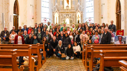 Paróquia São Pedro de Garibaldi sedia comemoração em honra aos 40 anos da Pastoral da Criança na Diocese de Caxias do Sul