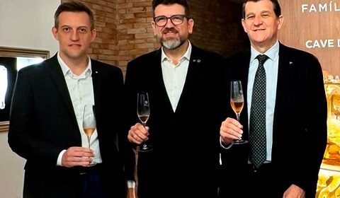 Deputado Guilherme Pasin acompanha visita da maior liderança mundial do vinho a Bento Gonçalves