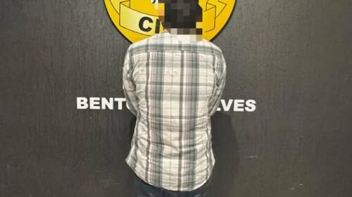 POLÍCIA CIVIL PRENDE HOMEM POR TRÁFICO DE DROGAS NO BARRACÃO, EM BENTO GONÇALVES