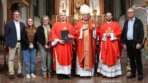 Missa marca o lançamento oficial da campanha “Eu cuido da Catedral” na fase da conservação das pinturas internas