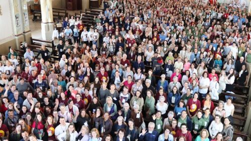 Jornada da Catequese da Diocese de Caxias do Sul leva mais de 900 catequistas a Nova Prata num dia de celebração