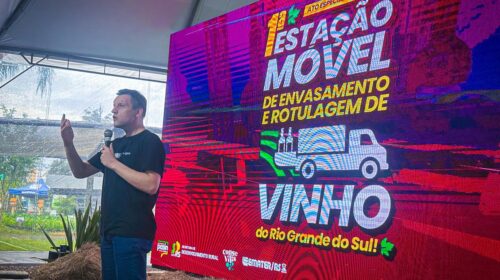 Primeira Estação Móvel de Envasamento de Vinhos do RS é apresentada na Expointer