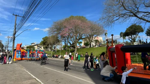 Ruas de Lazer tem início na Avenida Planalto, em Bento