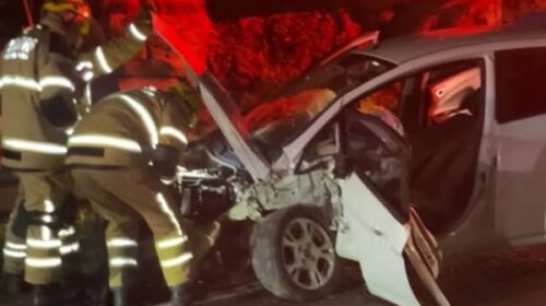 ACIDENTE DEIXA TRÊS FERIDOS NA BR 470 NO SANTA RITA, EM BENTO GONÇALVES