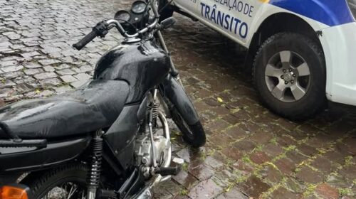 DMT LOCALIZA MOTOCICLETA ROUBADA NO JARDIM GLÓRIA, EM BENTO GONÇALVES