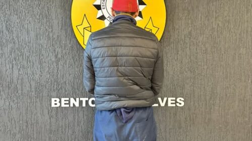 POLÍCIA CIVIL PRENDE HOMEM POR FURTO QUALIFICADO, ESTELIONATO E EXTORSÃO NO CIDADE ALTA, EM BENTO GONÇALVES