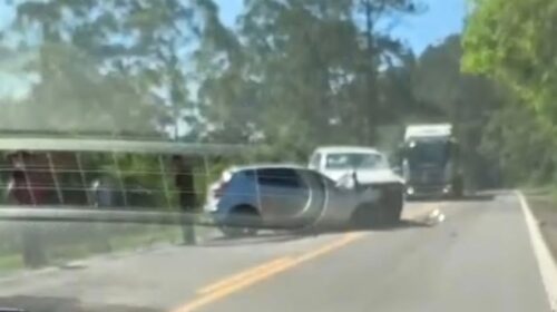 ACIDENTE DEIXA DUAS PESSOAS MORTAS NA ERS-129, EM VESPASIANO CORRÊA