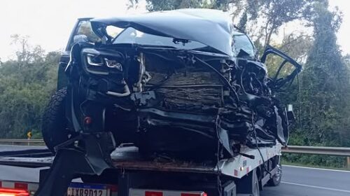 MOTORISTA ENVOLVIDO EM ACIDENTE NA BR-470, EM BENTO, É PRESO POR EMBRIAGUEZ AO VOLANTE E LESÃO CULPOSA