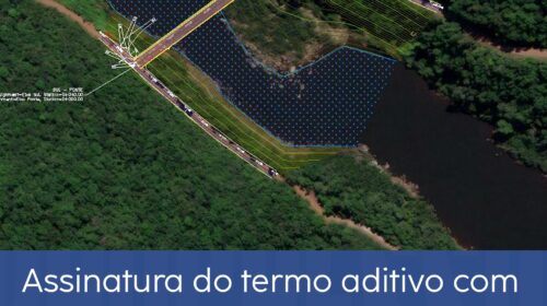 Assinatura do termo aditivo com a Caixa garante recursos para a construção da ponte sobre o Rio das Antas, em Nova Roma do Sul