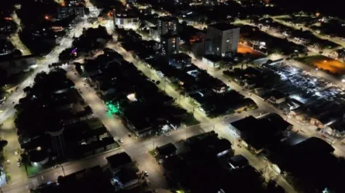 Em oito meses mais de 2700 pontos de iluminação foram substituídos por led em Bento