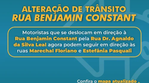 Secretaria de gestão integrada e mobilidade anuncia mudanças no trânsito em Bento