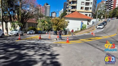 MUDANÇAS NO TRÂNSITO NO CIDADE ALTA EM BENTO GONÇALVES