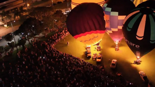 Balonismo coloriu o céu de Bento Gonçalves nos últimos dias