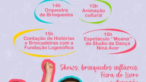 Festa das Crianças acontece no próximo domingo, 19, em Bento