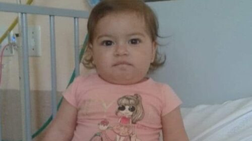 Pequena Leticia está com leucemia; Família tem dificuldades financeiras e precisa de ajuda da comunidade para tratamento inicial